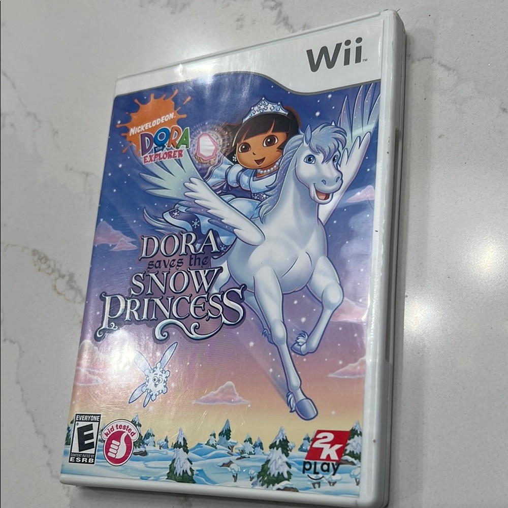 Dora Saves the Snow Princess Wii game